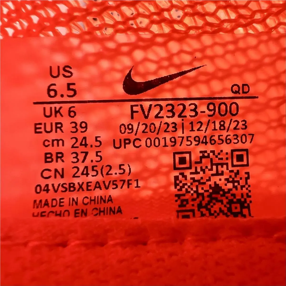 Nike shoes - Nike Zoom Superfly Elite - Zoom Superfly Elite - FV2323-900 - Orange (UPC: 197594656307) 12