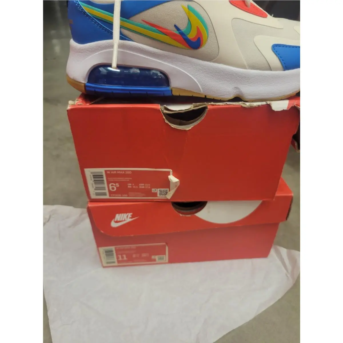 Nike shoes - Nike Air Max 270 - Air Max - CT1634-100 - White 5