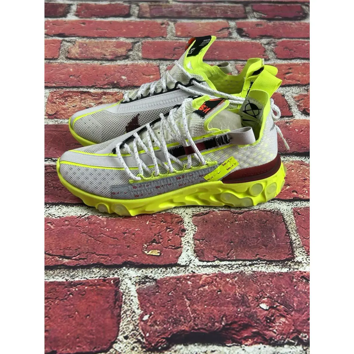 Nike shoes - Nike React ISPA - React ISPA - CT2692-002 - Yellow, Manufacturer: Platinum Volt 0