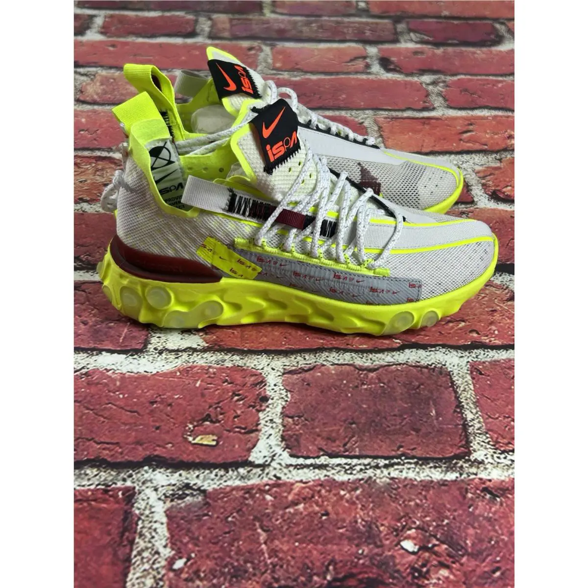 Nike shoes - Nike React ISPA - React ISPA - CT2692-002 - Yellow, Manufacturer: Platinum Volt 2
