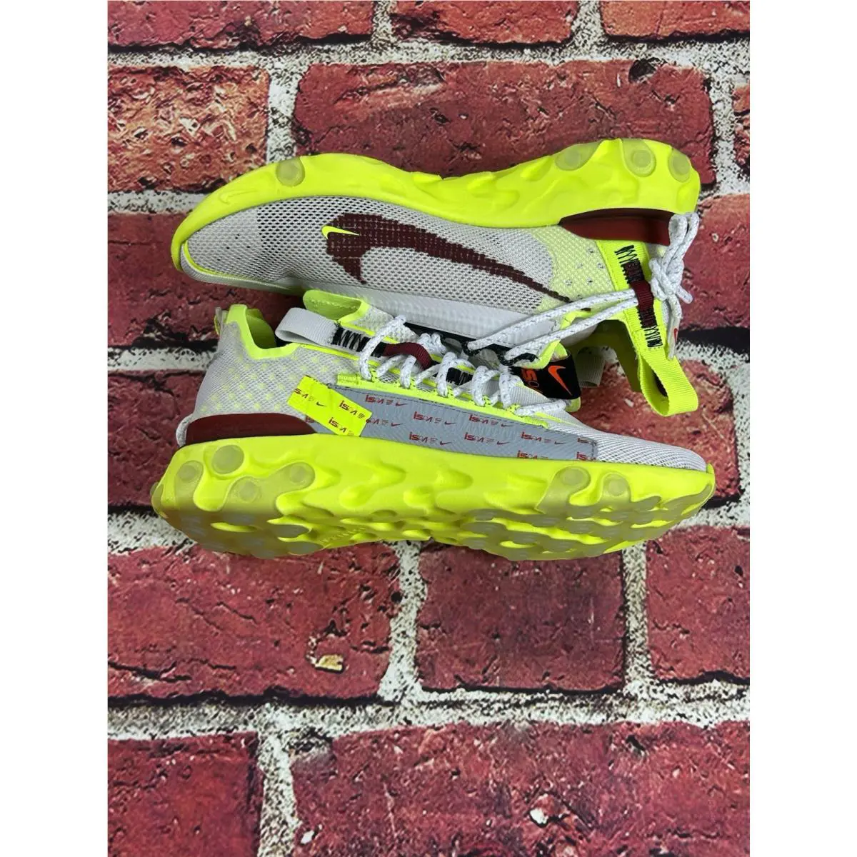 Nike shoes - Nike React ISPA - React ISPA - CT2692-002 - Yellow, Manufacturer: Platinum Volt 5