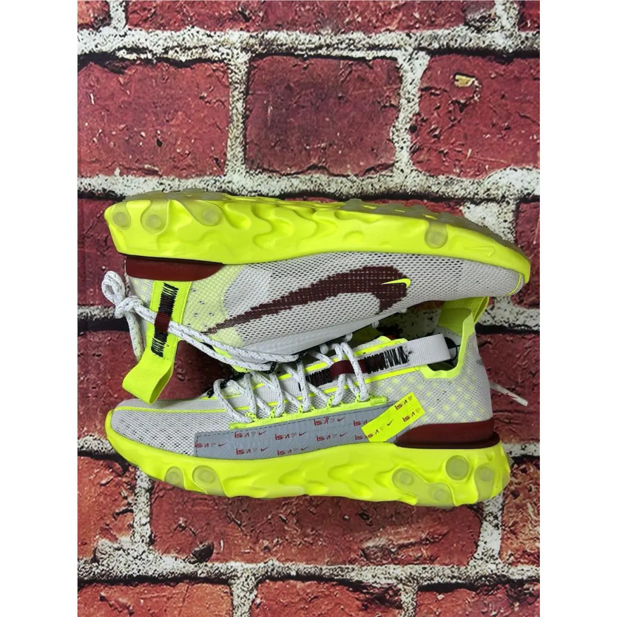 Nike shoes - Nike React ISPA - React ISPA - CT2692-002 - Yellow, Manufacturer: Platinum Volt 6