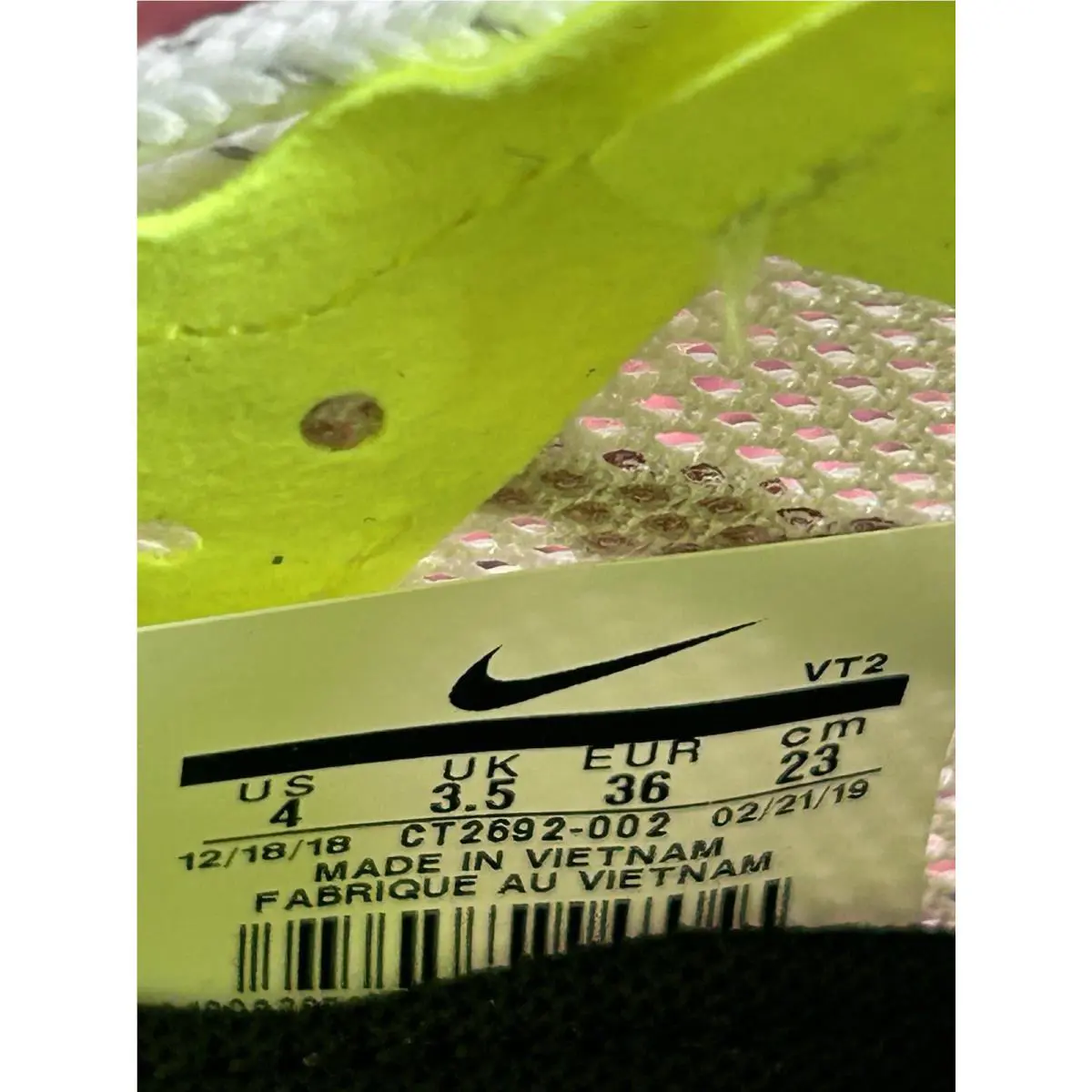 Nike shoes - Nike React ISPA - React ISPA - CT2692-002 - Yellow, Manufacturer: Platinum Volt 7