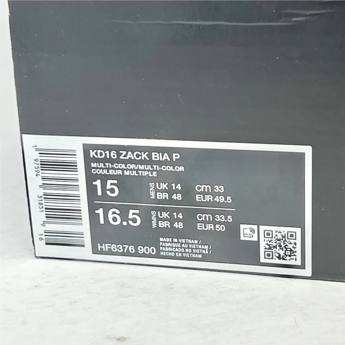 Nike shoes - Nike KD 16 - HF6376 900 - Multicolor 9
