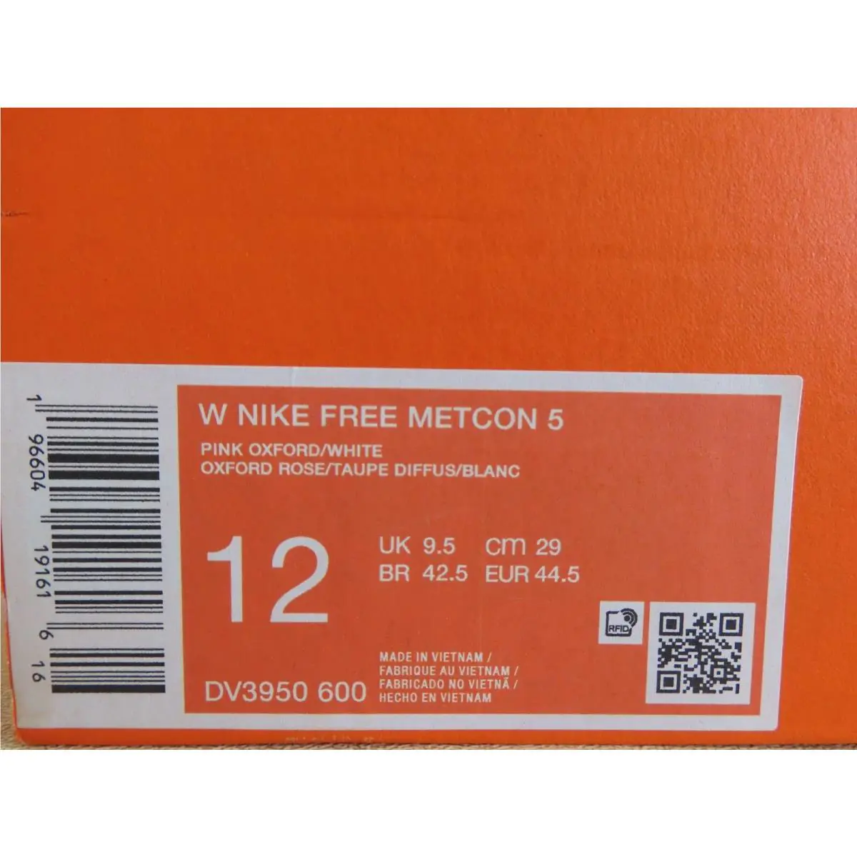 Nike shoes - Nike Free Metcon 5 - Free Metcon - DV3950 600 - Pink (UPC: 196604191616) 3