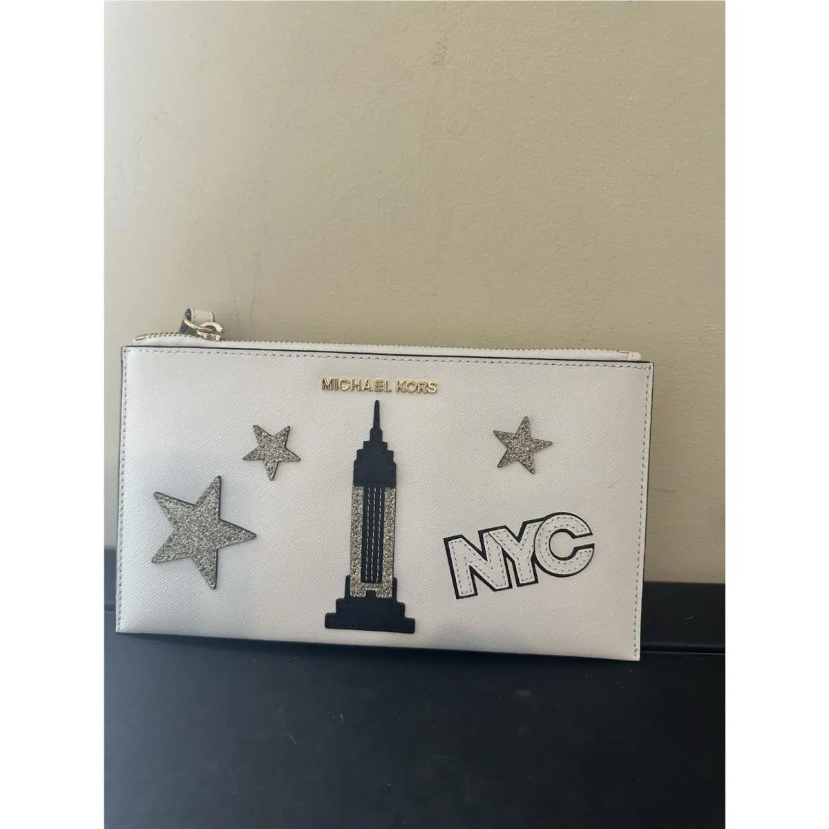 Michael Kors Nyc Illustrations Wristlet