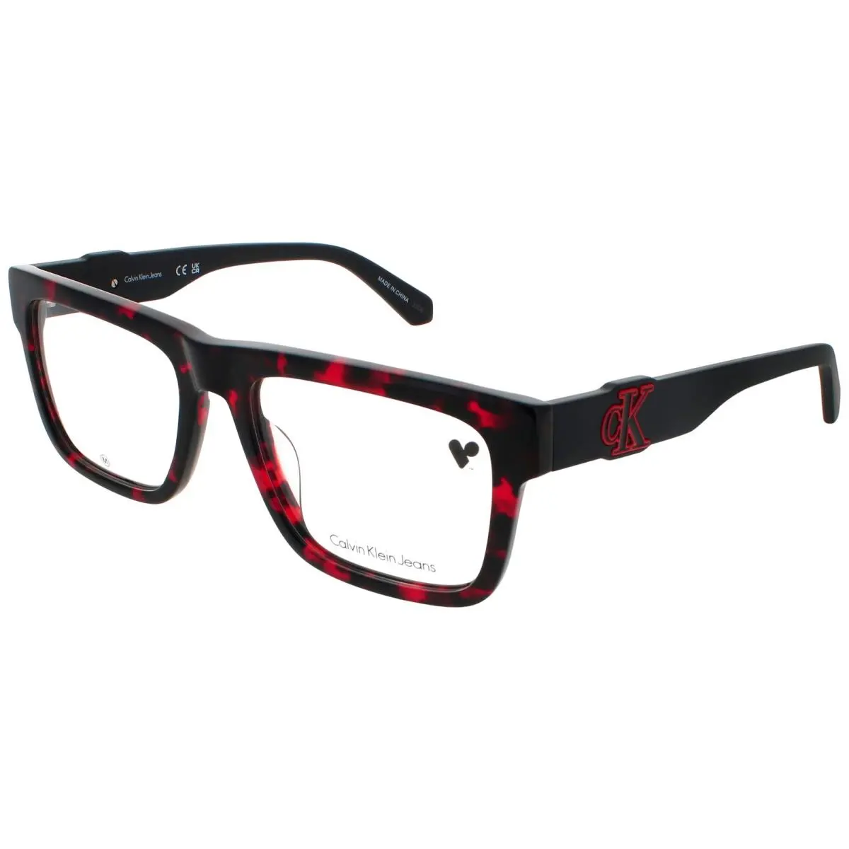 Calvin Klein Jeans CKJ23647 239 Orange Havana 54mm Eyeglasses