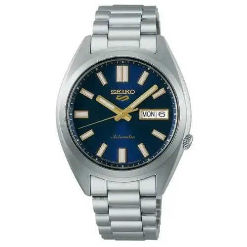 5 Sports Snxs Series 37.5mm Blue Dial Watch SRPL55 by Seiko