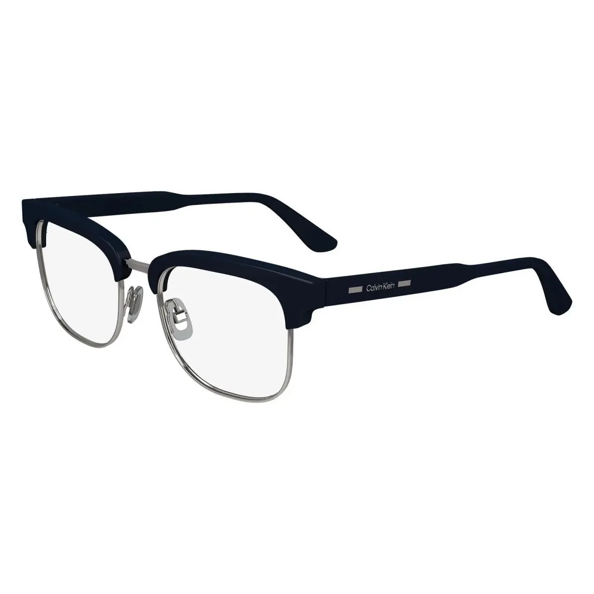 Calvin Klein CK-24103 438 Dark Blue Silver Eyeglasses 53/19/145