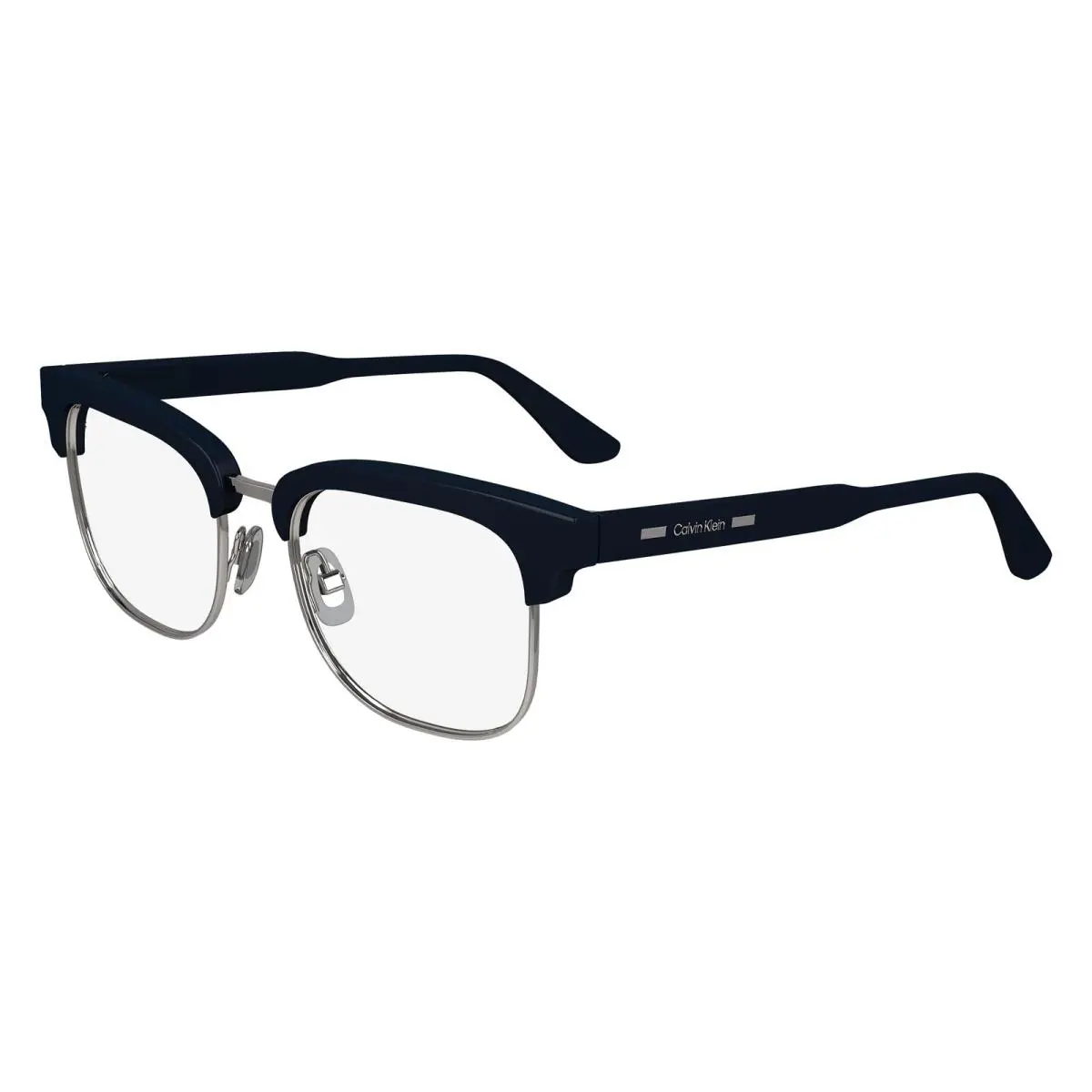 Calvin Klein CK-24103 438 Dark Blue Silver Eyeglasses 53/19/145