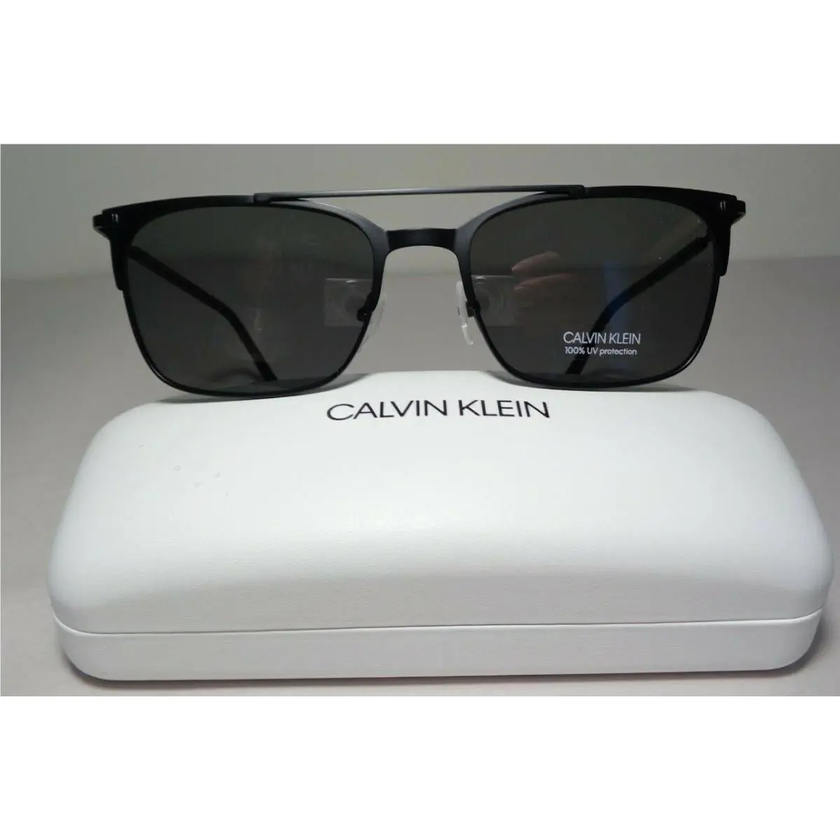 Calvin Klein CK19308S Satin Black Men`s Sunglasses