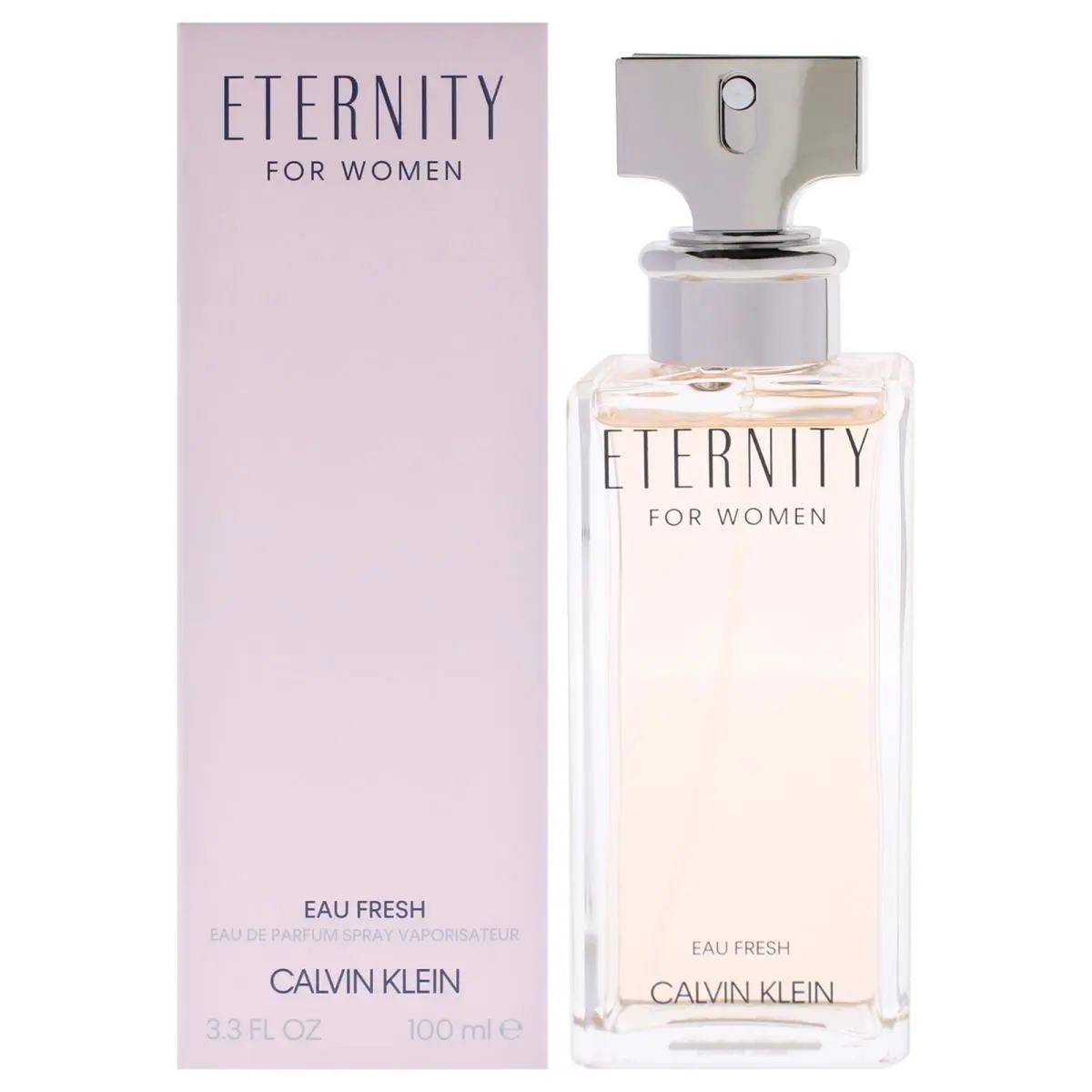 3 Pack Eternity Eau Fresh by Calvin Klein For Women - 3.3 oz Edp Spray