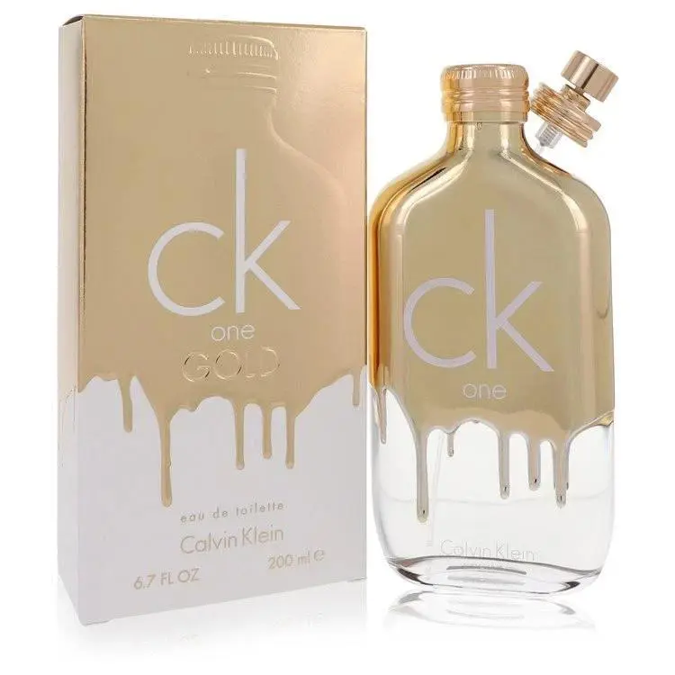 CK One Gold by Calvin Klein Eau De Toilette Spray Unisex 6.7 oz For Women