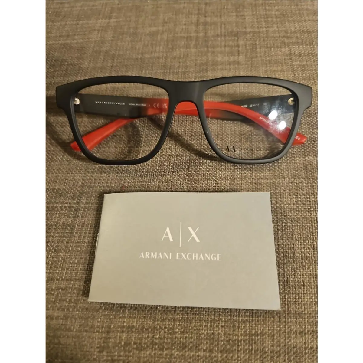 Armani Exchange Men`s Ax3105f Square Eyewear Frames