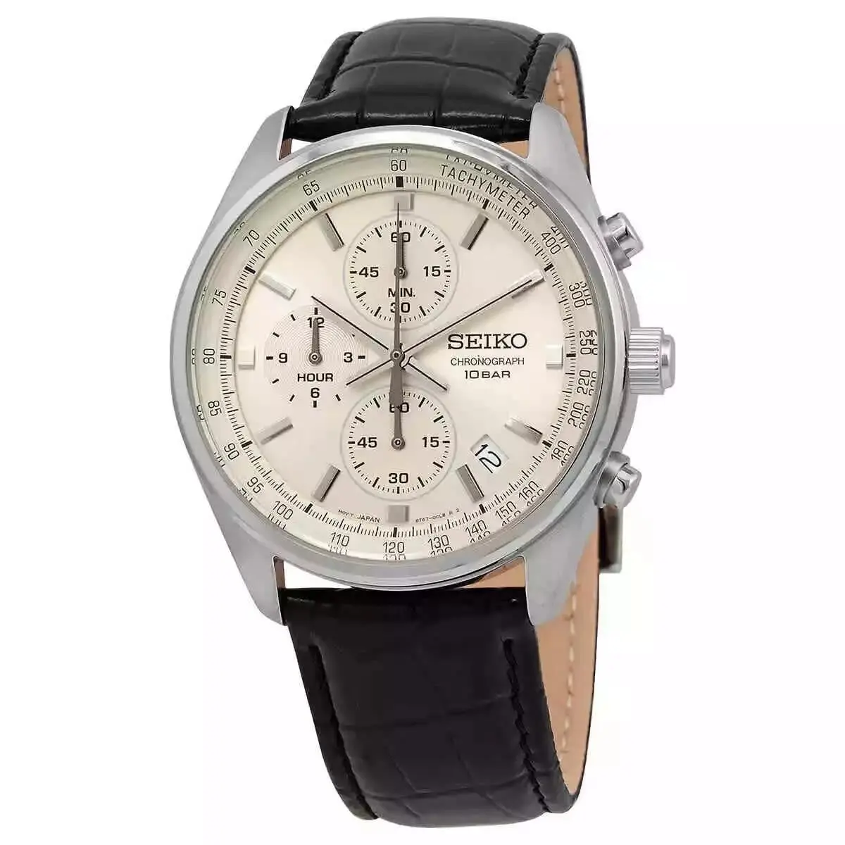 Men`s Chronograph Quartz Champagne Dial Watch - SSB383P1 by Seiko