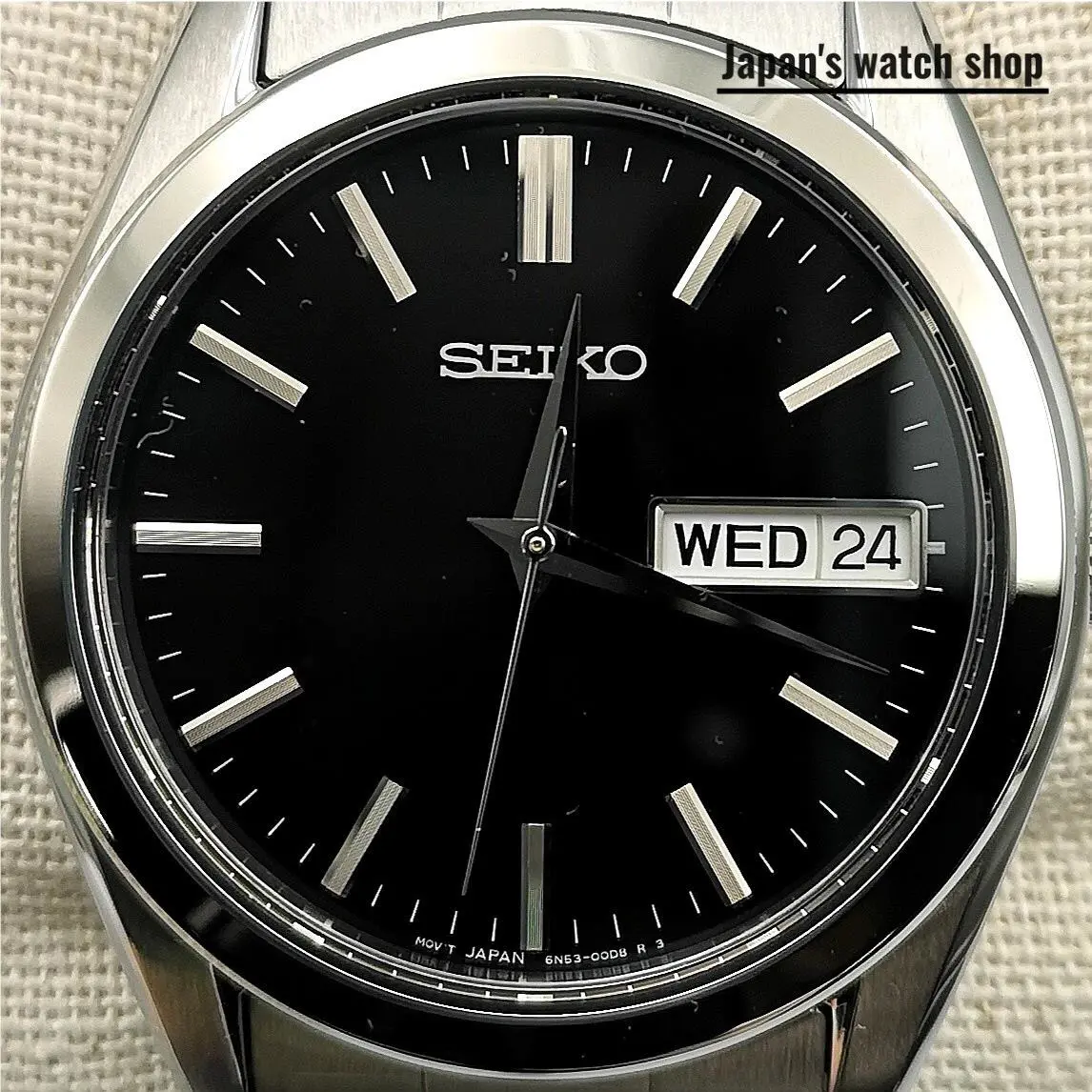Seiko Selection SBTH011 Black Stainless Steel Sapphire Men`s Watch
