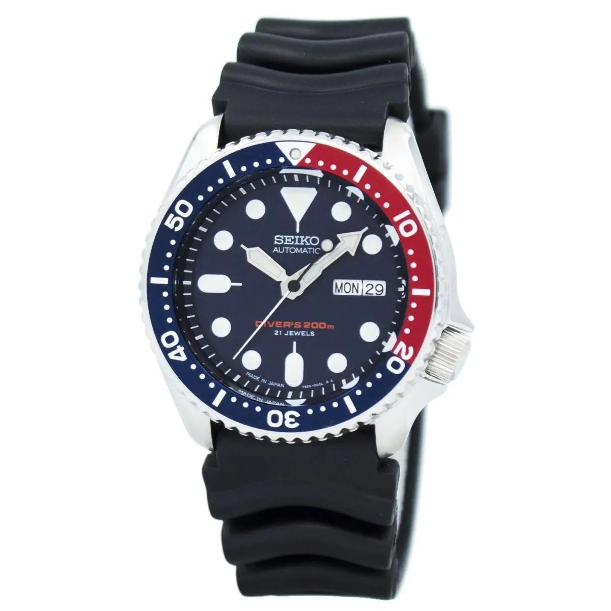 Automatic Diver`s 200m Made in Japan SKX009 SKX009J1 SKX009J Men`s Watch by Seiko