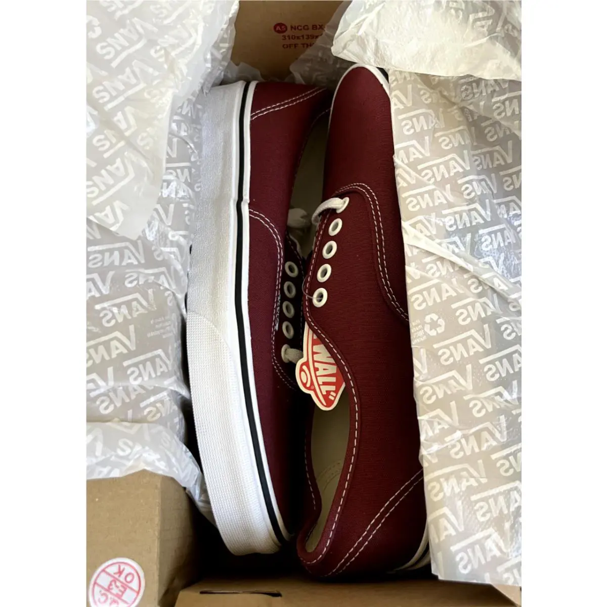 Vans shoes - VANS Classics - Classics - VN0A38EMQ9S - Apple Butter/ True White 5