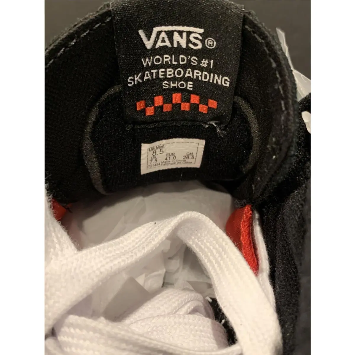 Vans shoes - VANS Grosso - Grosso - VNOA5FCGBML - Black (UPC: 0196014420153) 3