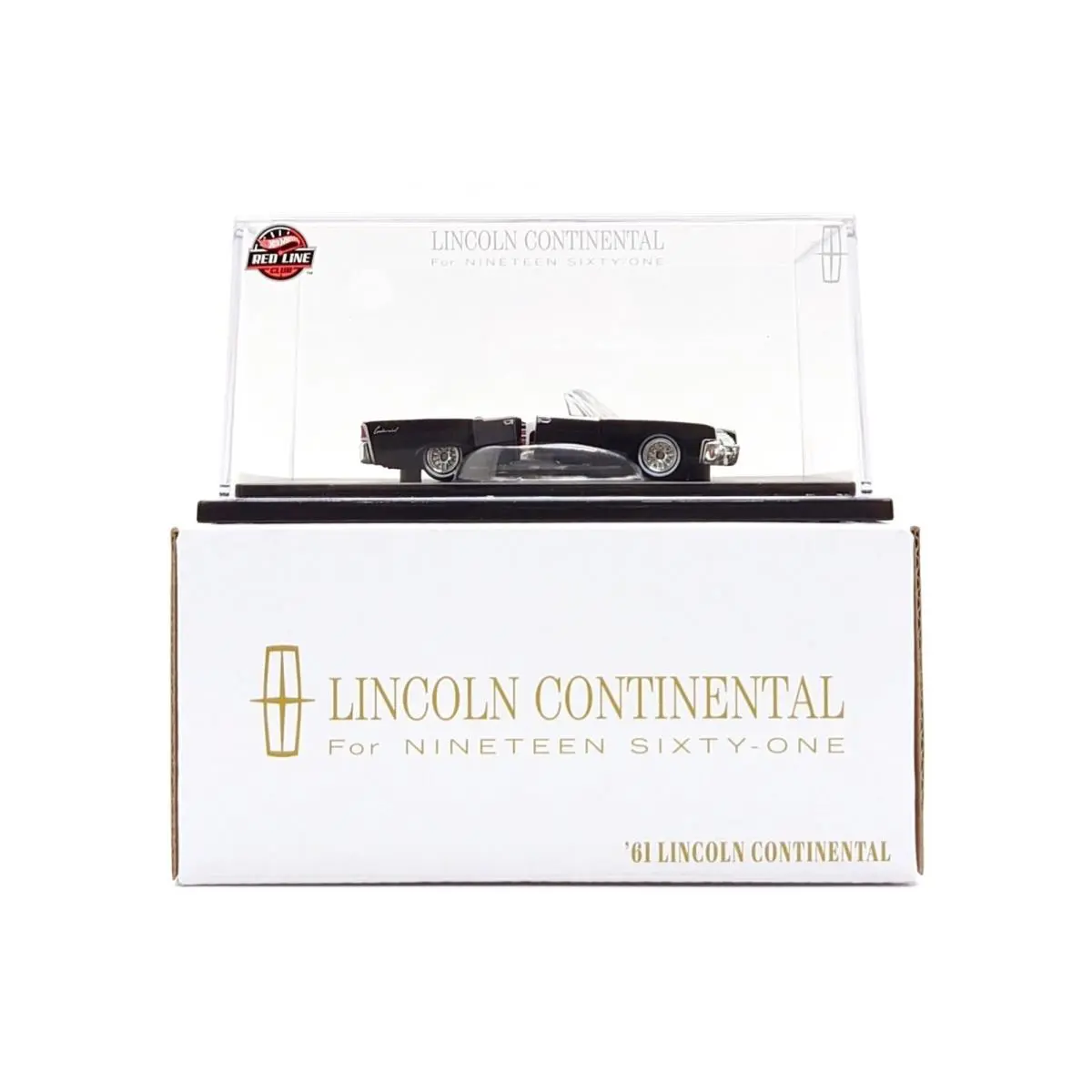 Hot Wheels Collectors Rlc Exclusive 1:64 `61 Lincoln Continental - Black