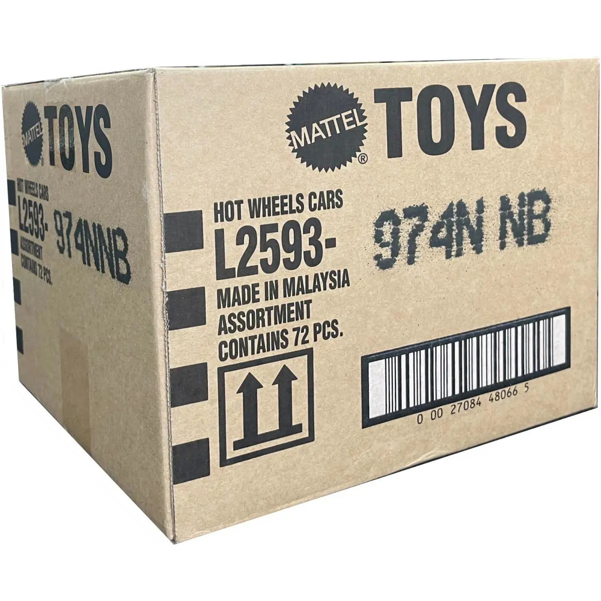 Hot Wheels Basic Assortment 2025 Case N 72 Count L2593-974N