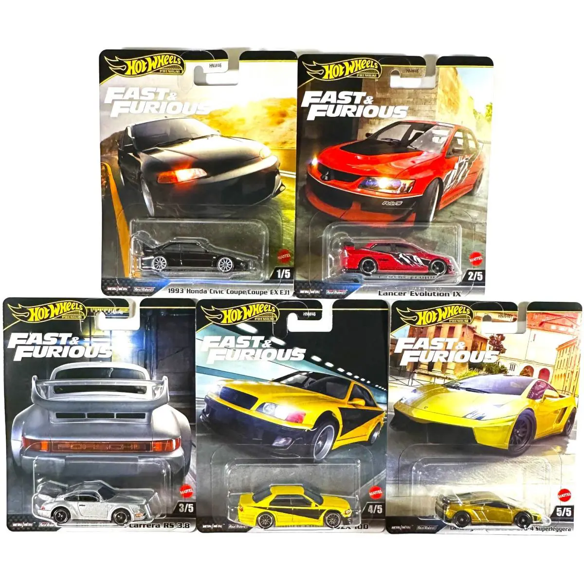 Hot Wheels 2025 Premium Fast and Furious Mix 4