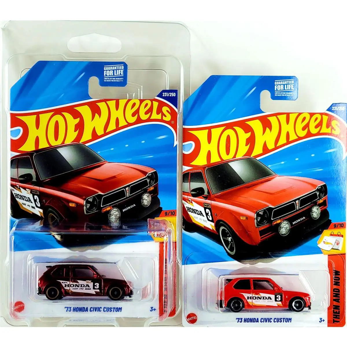 2025 Hot Wheels `71 Honda Civic Custom Super Treasure Hunt Sth W/ Regular