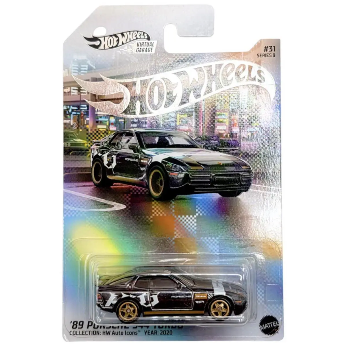 Hot Wheels 89 Porsche 944 Turbo Nftgarage W/protective Case
