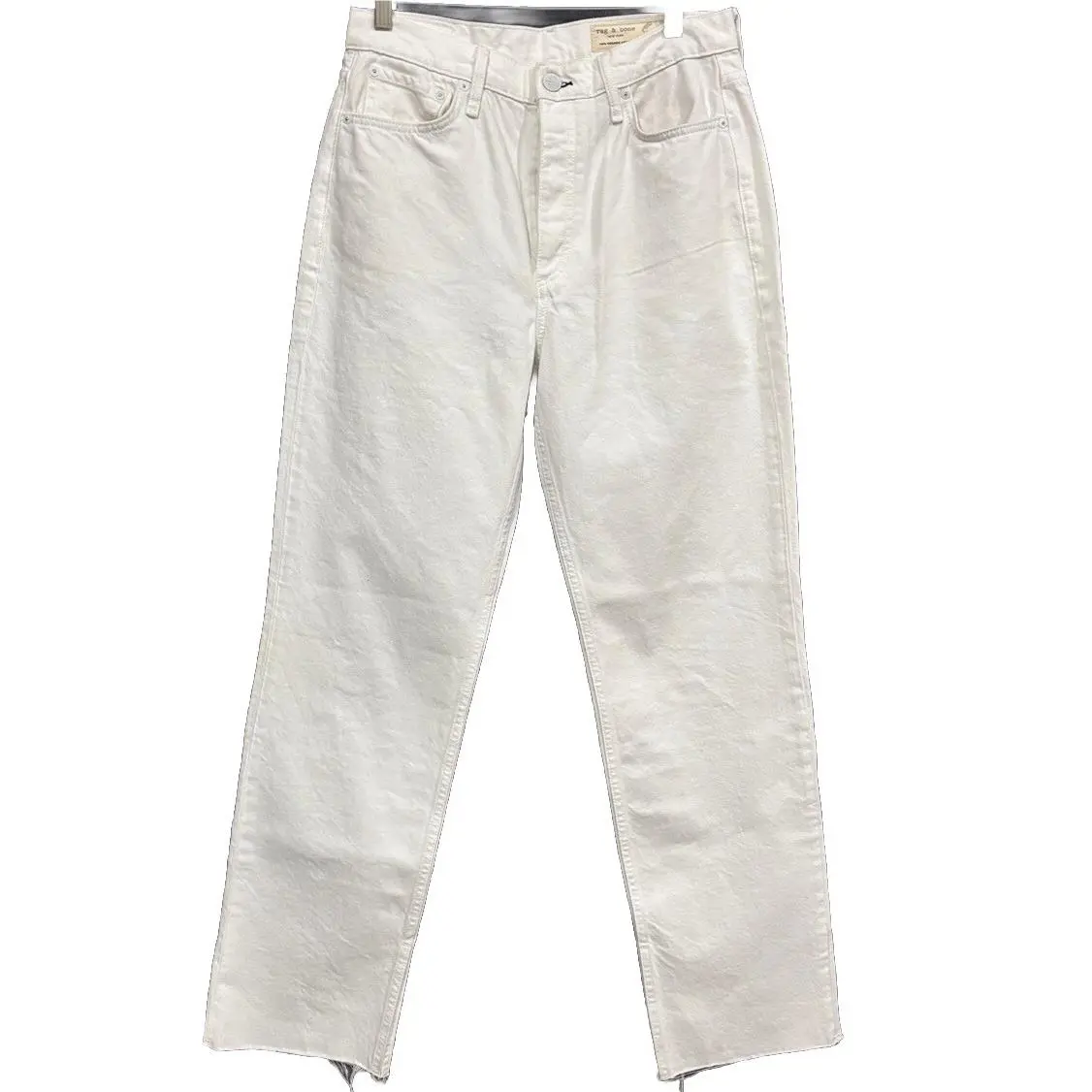 Rag Bone Women s Jeans Sz 29 High Rise Straight In White Optic White