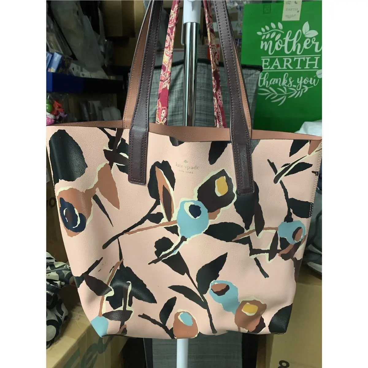 Kate Spade Leather City Shoulder Travel Tulip Bag New-wot