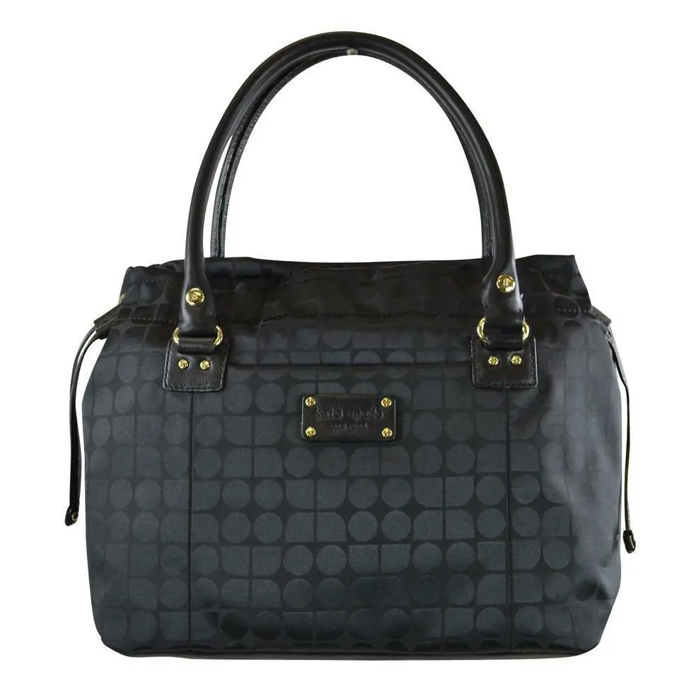 Kate Spade Shoulder Bag Medium Drawstring Opus Thompson Street Noel Black