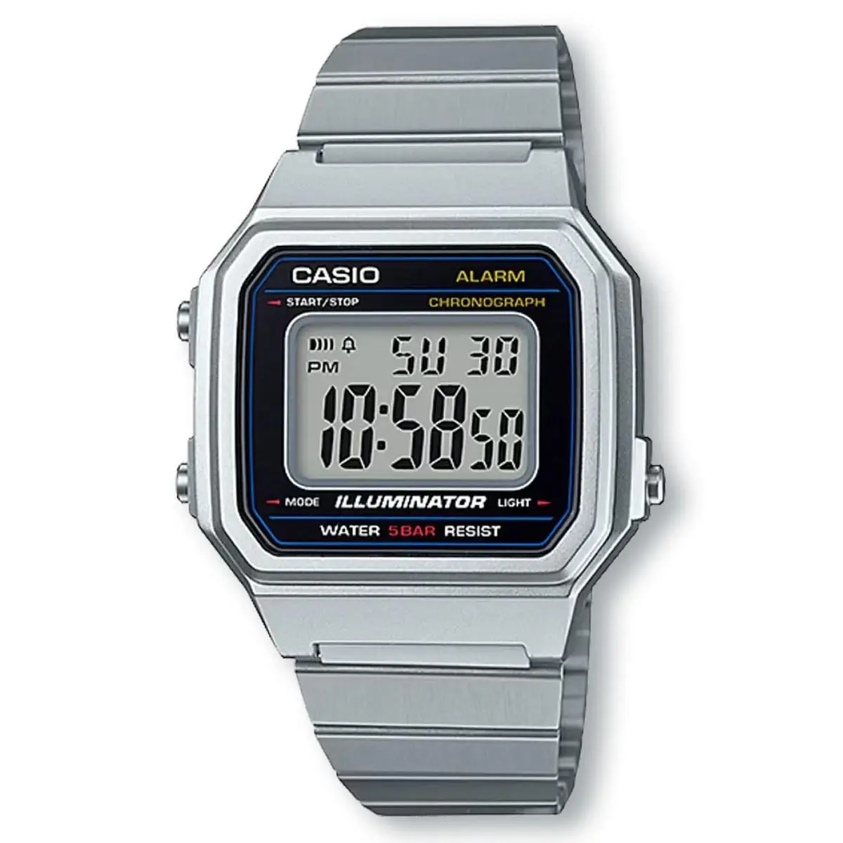 Casio B650WD-1A Easy Reader Large Time Digital Watch