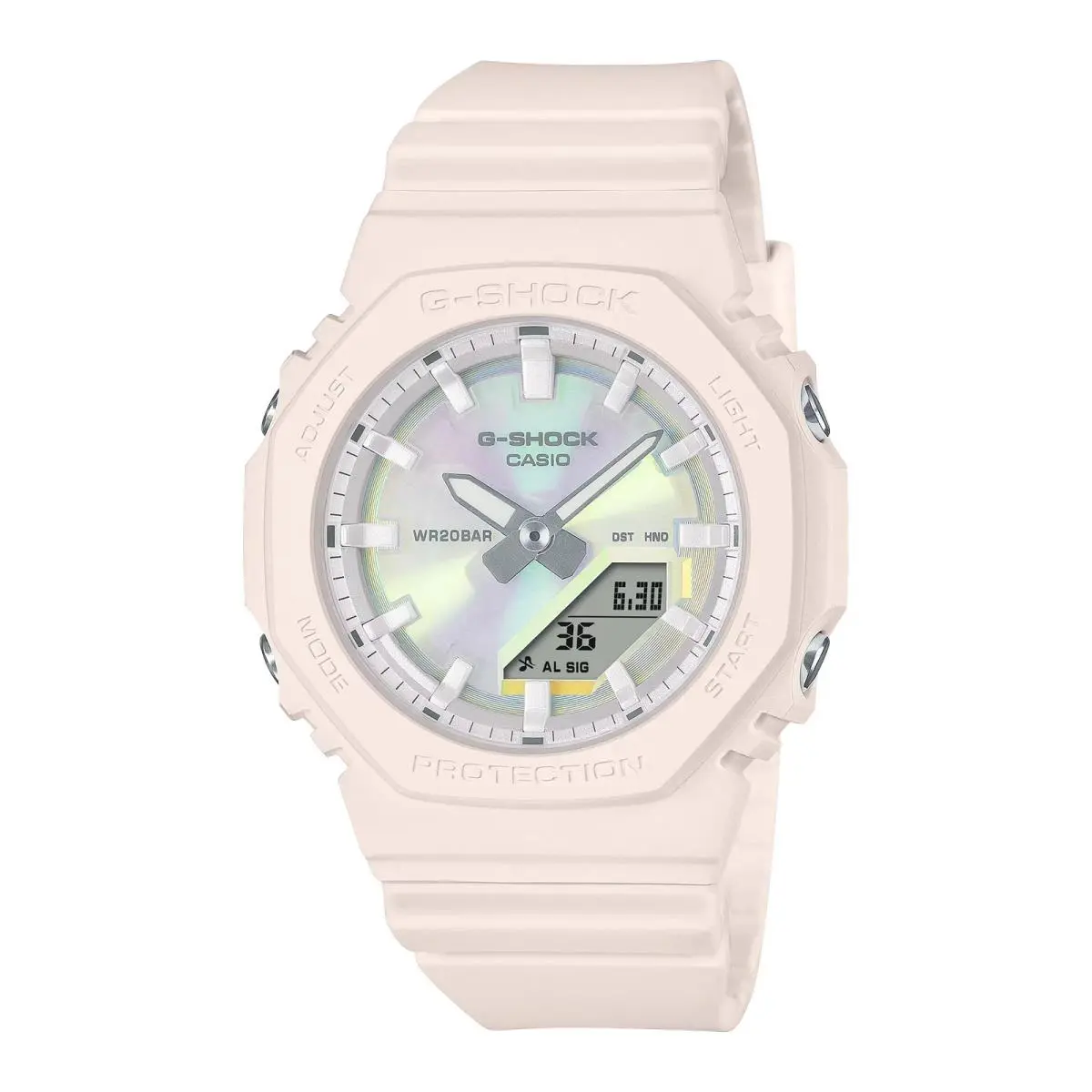 Casio G-shock Polarized Pink Dial Sports Women`s Ladies Watch GMAP2100PC-4A - Dial: Pink, Band: Pink