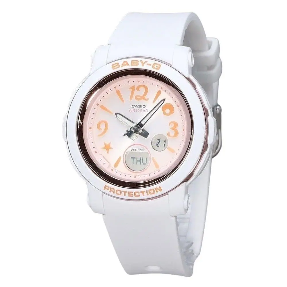 Baby-g Orange Dial Sports Quartz 100M Women`s Watch BGA-290US-4A by Casio