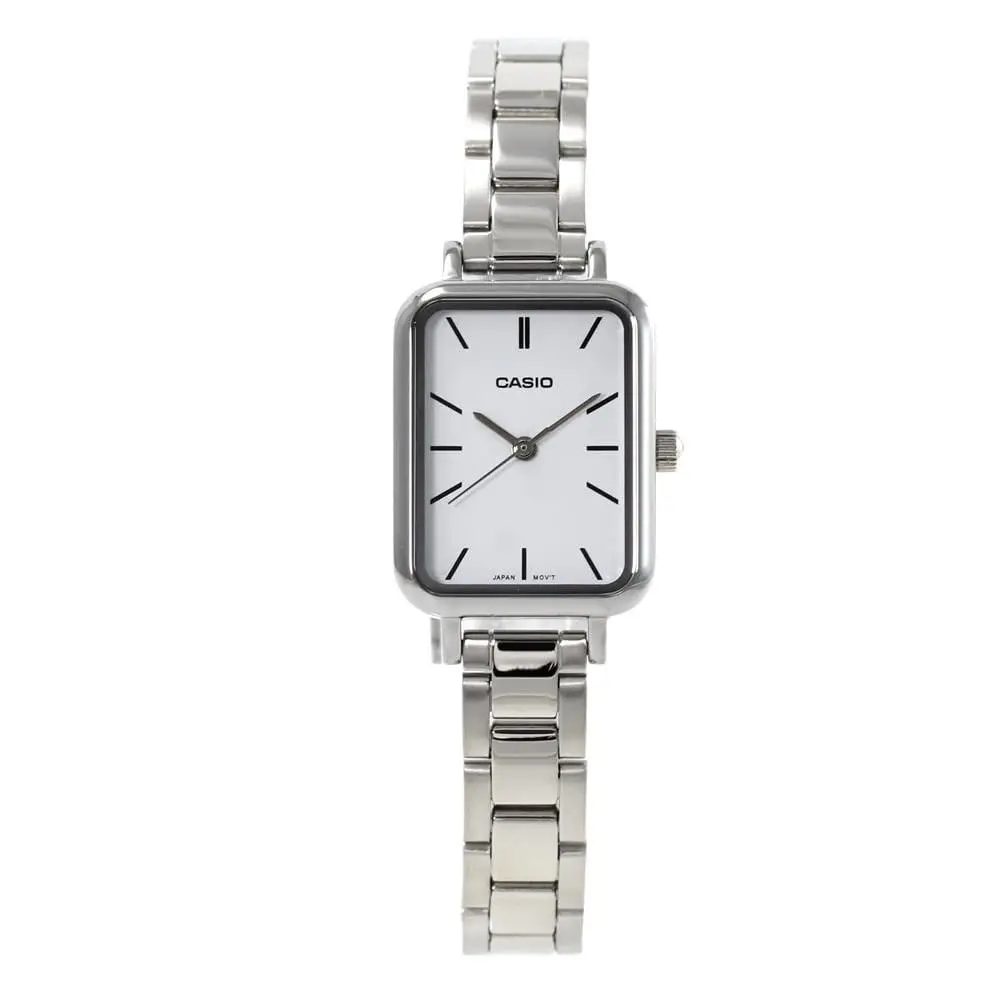 Casio LTP-V009 Series Standard Analog Wristwatch Rectangle Face Women`s
