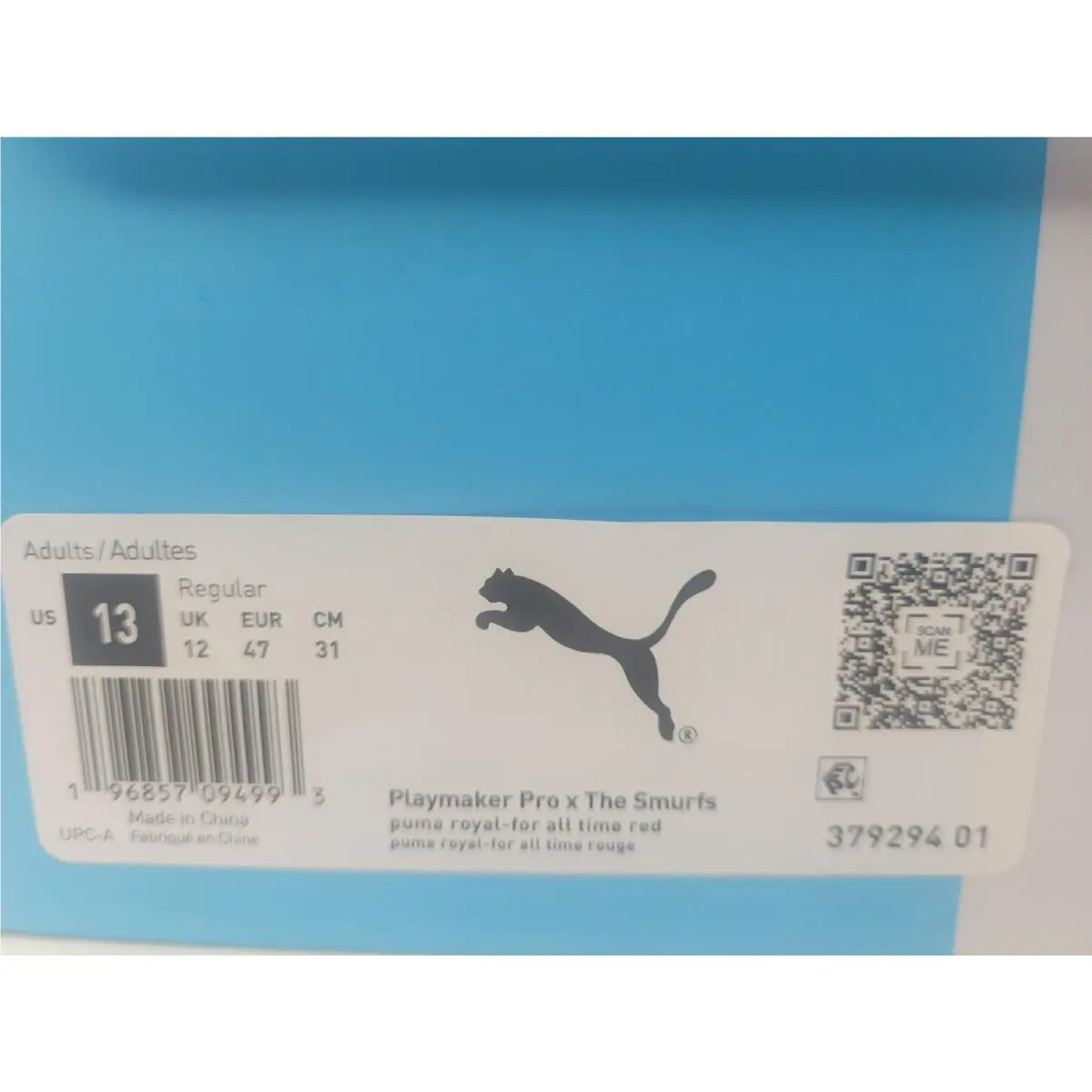 Puma shoes - PUMA Playmaker - Playmaker - 379294-01 - Blue 17