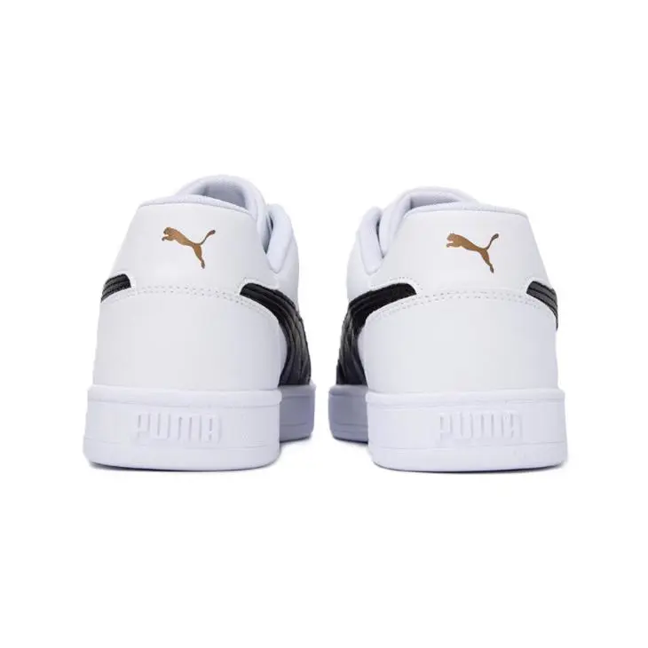Puma shoes - White/Black/Gold 3