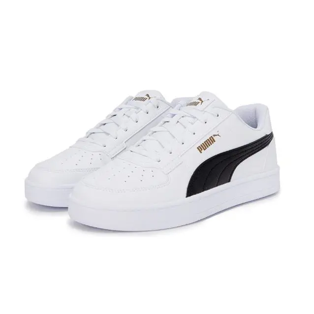 Puma shoes - White/Black/Gold 5