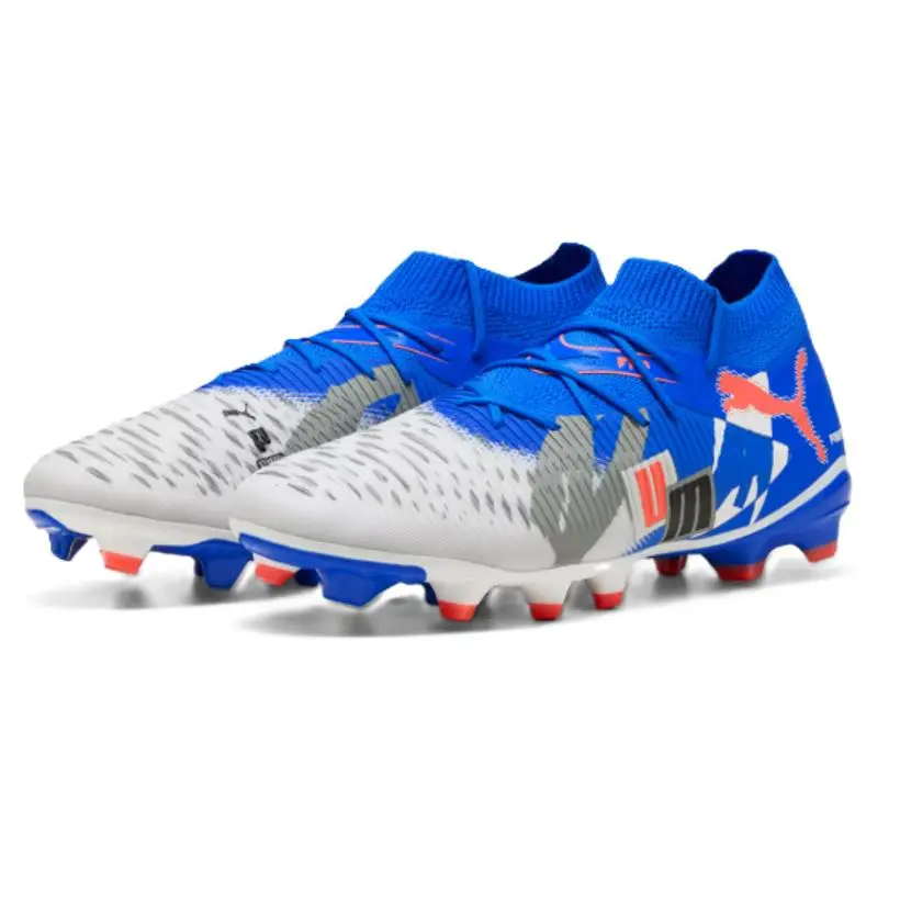Puma shoes - White/Blue/Gray/Red 8
