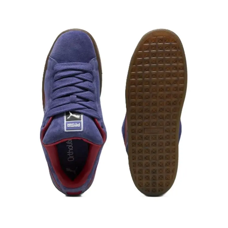 Puma shoes - Blue Crystal/Dark Crimson/Chocolate 4