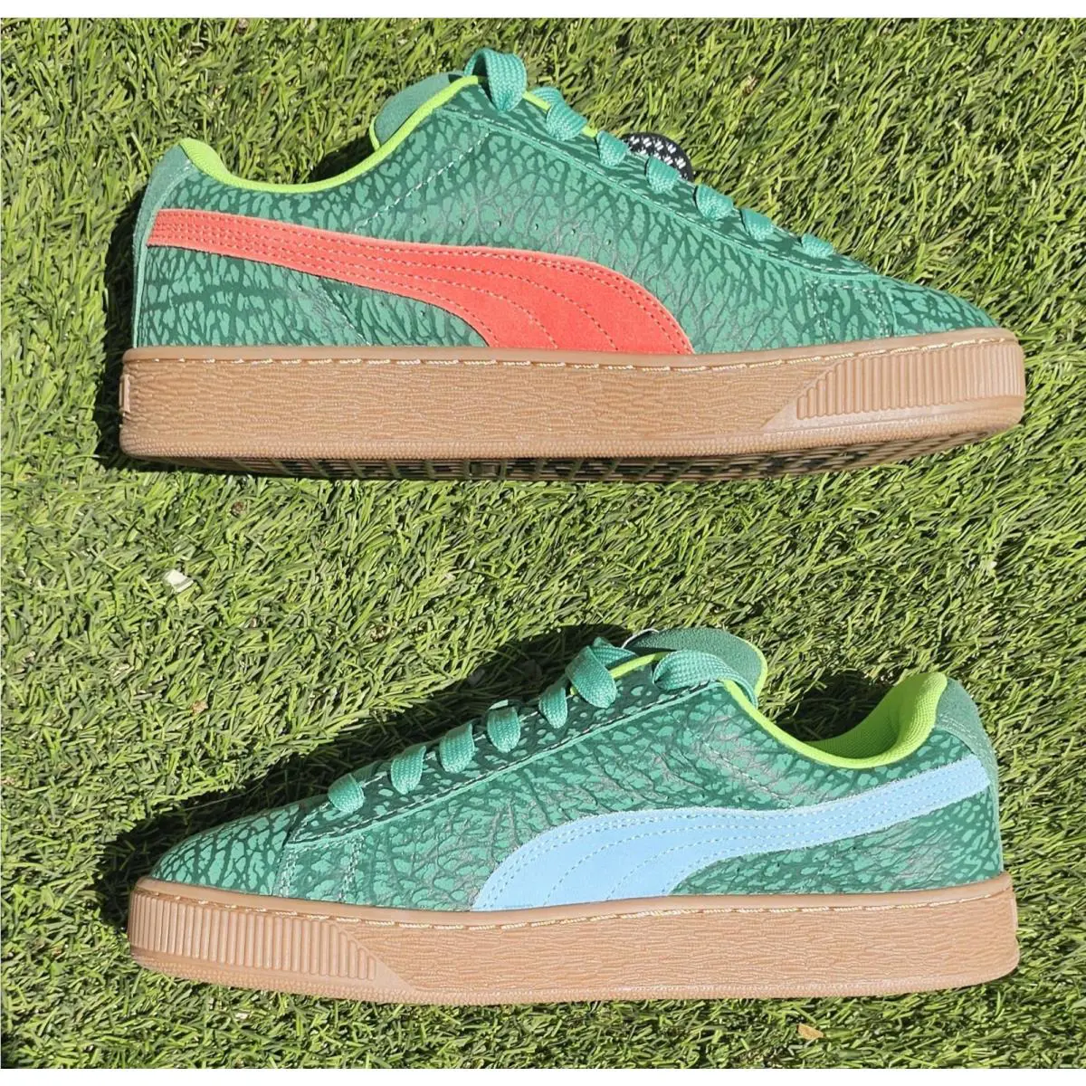 Puma shoes - PUMA Suede - Suede - 401304 01 - Vine/Gum 1