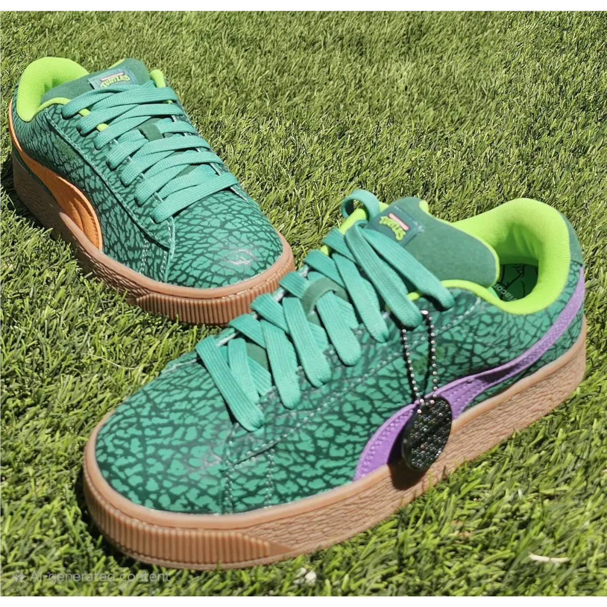 Puma shoes - PUMA Suede - Suede - 401304 01 - Vine/Gum 9