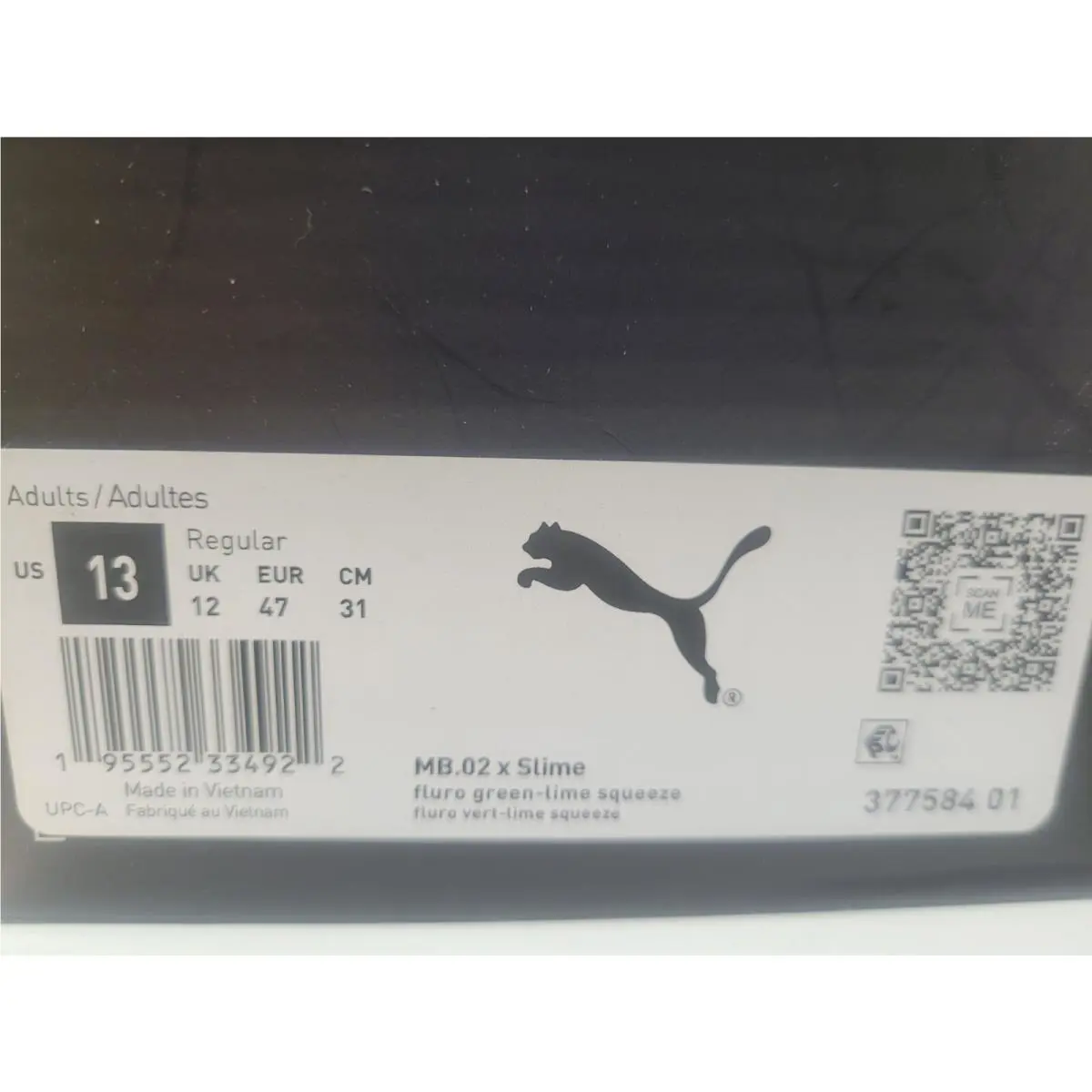 Puma shoes - PUMA MB.02 - 377584-01 - Green 6