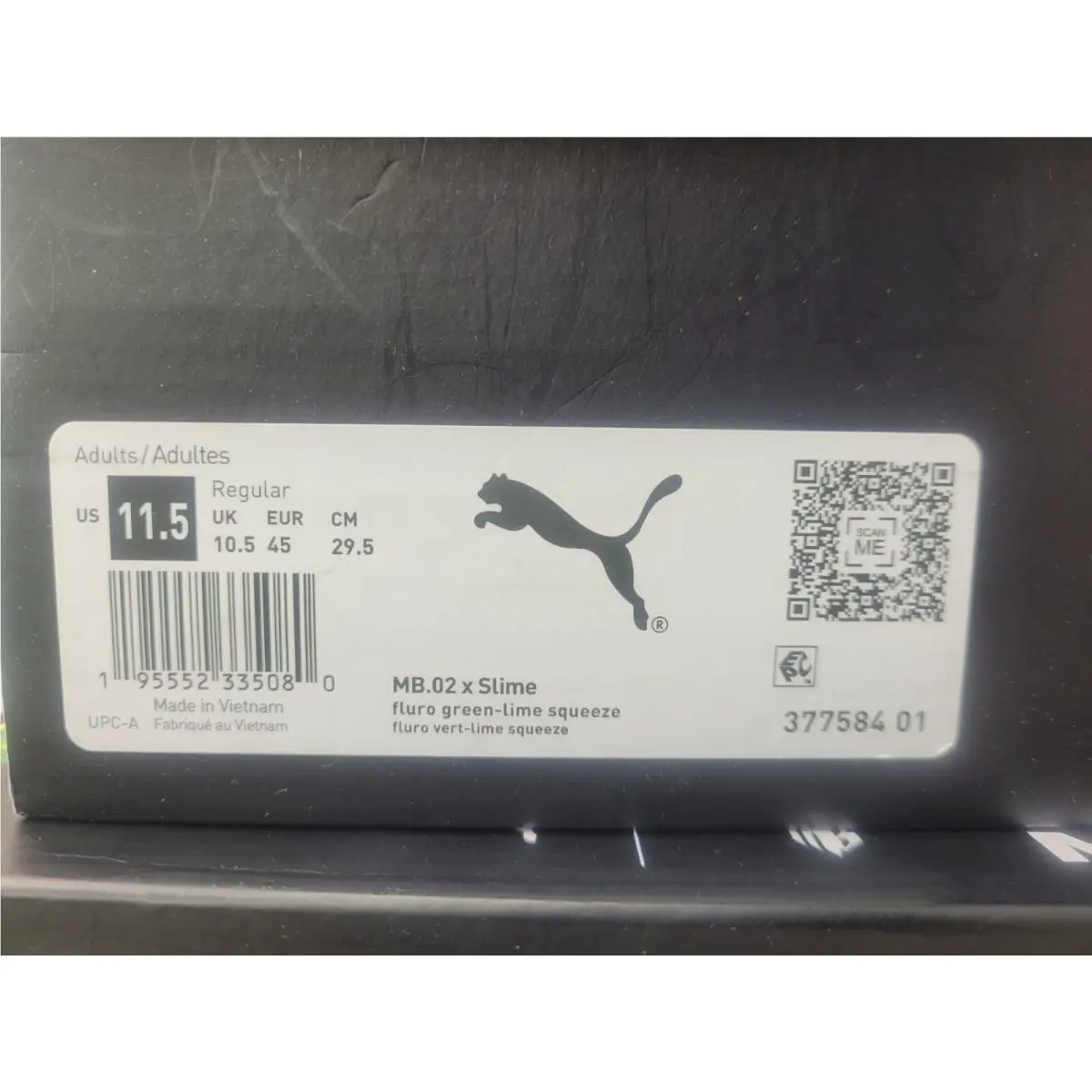 Puma shoes - PUMA MB.02 - 377584-01 - Green 7