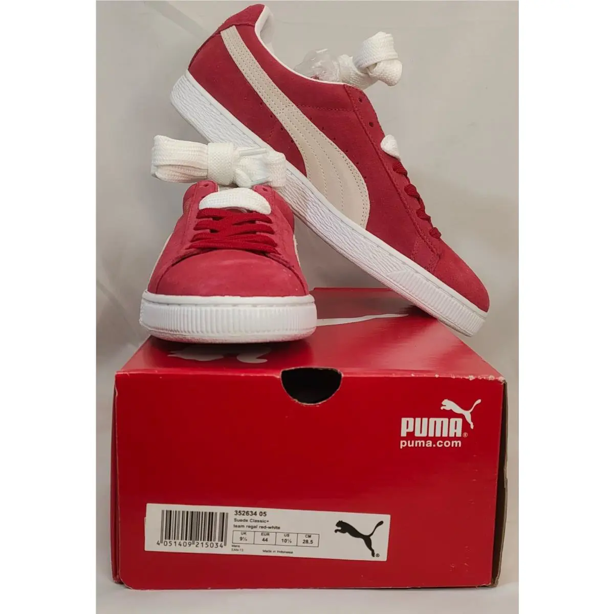Puma shoes - PUMA Suede Classic - Suede Classic - 35263405 - Team Regal Red White 0