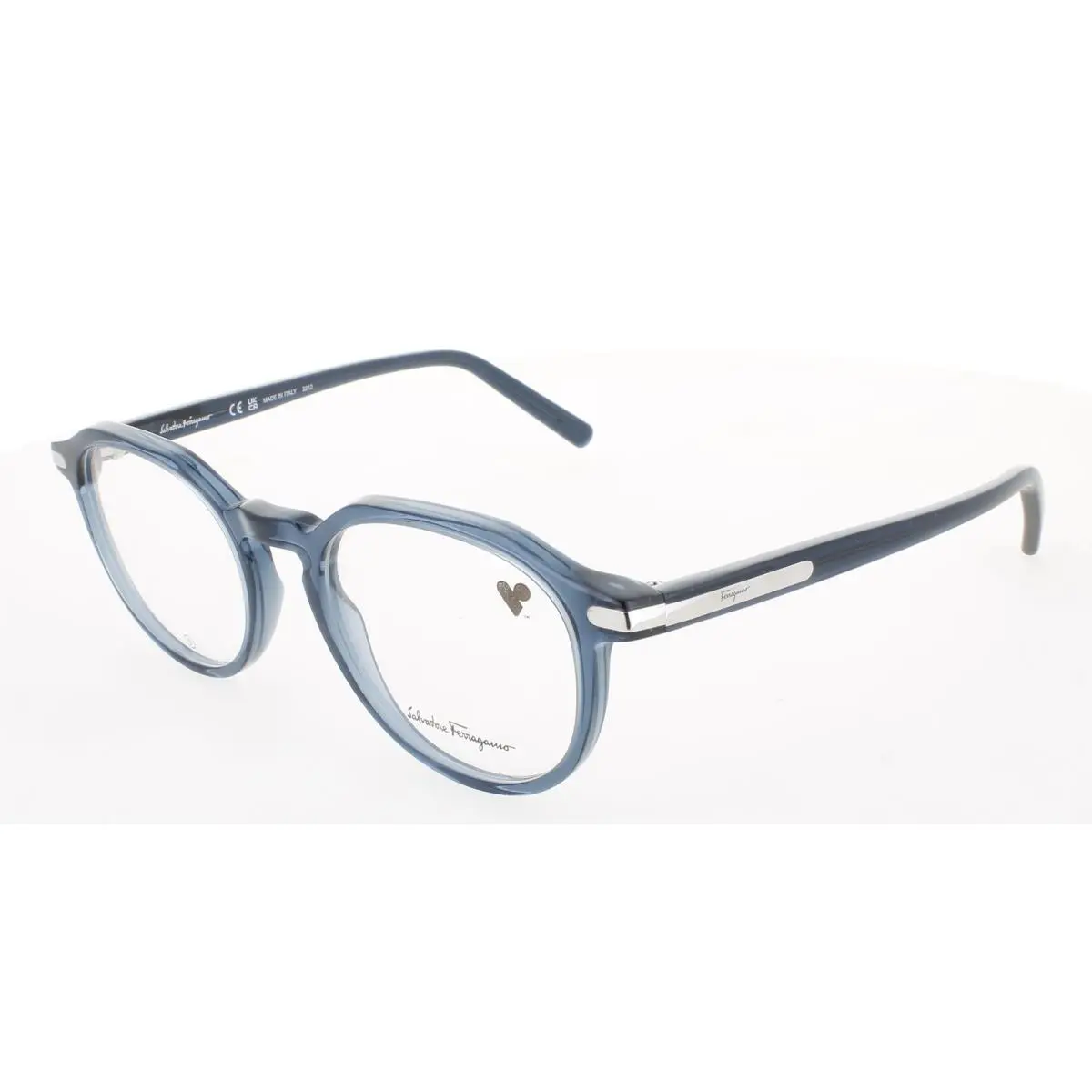 Salvatore Ferragamo SF2955-414-51 Eyeglasses Eye Glasses 414 Crystal N