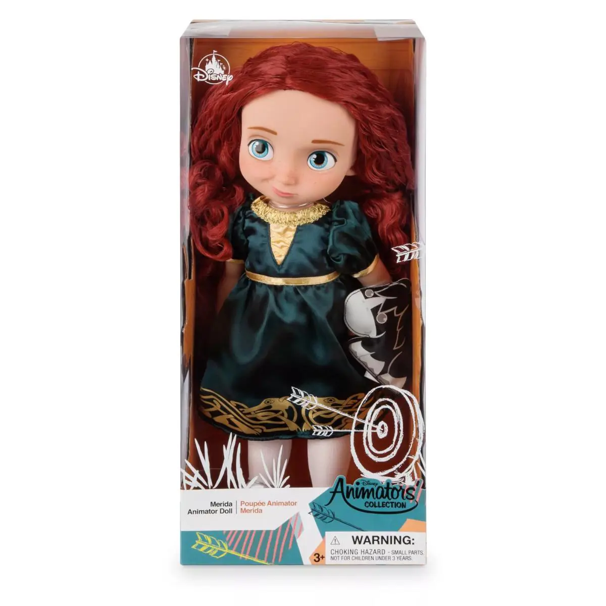 Disney Princess Animators` Collection Merida From Brave 16 Doll