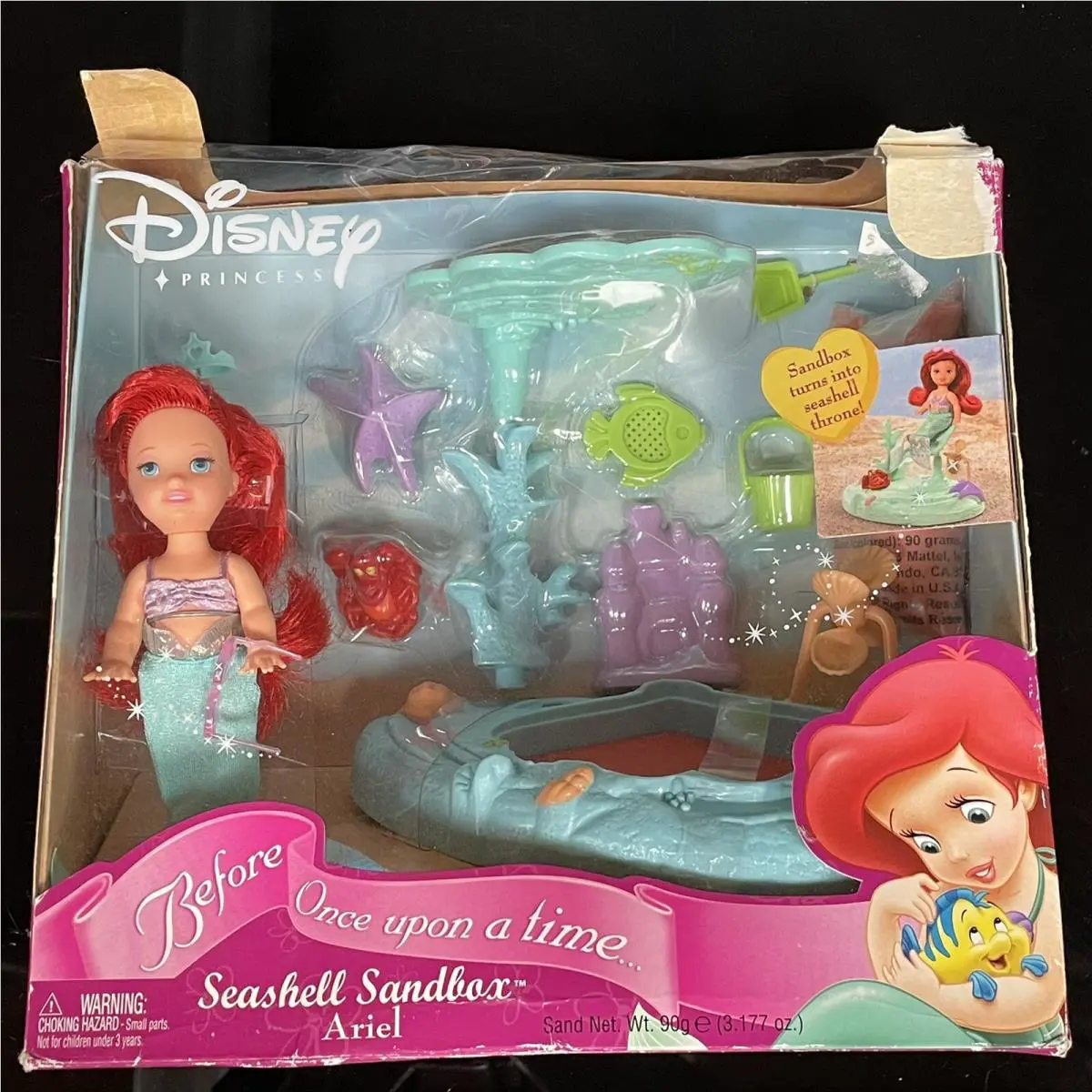Disney Princess Before Once Upon A Time Ariel Seashell Sandbox Doll