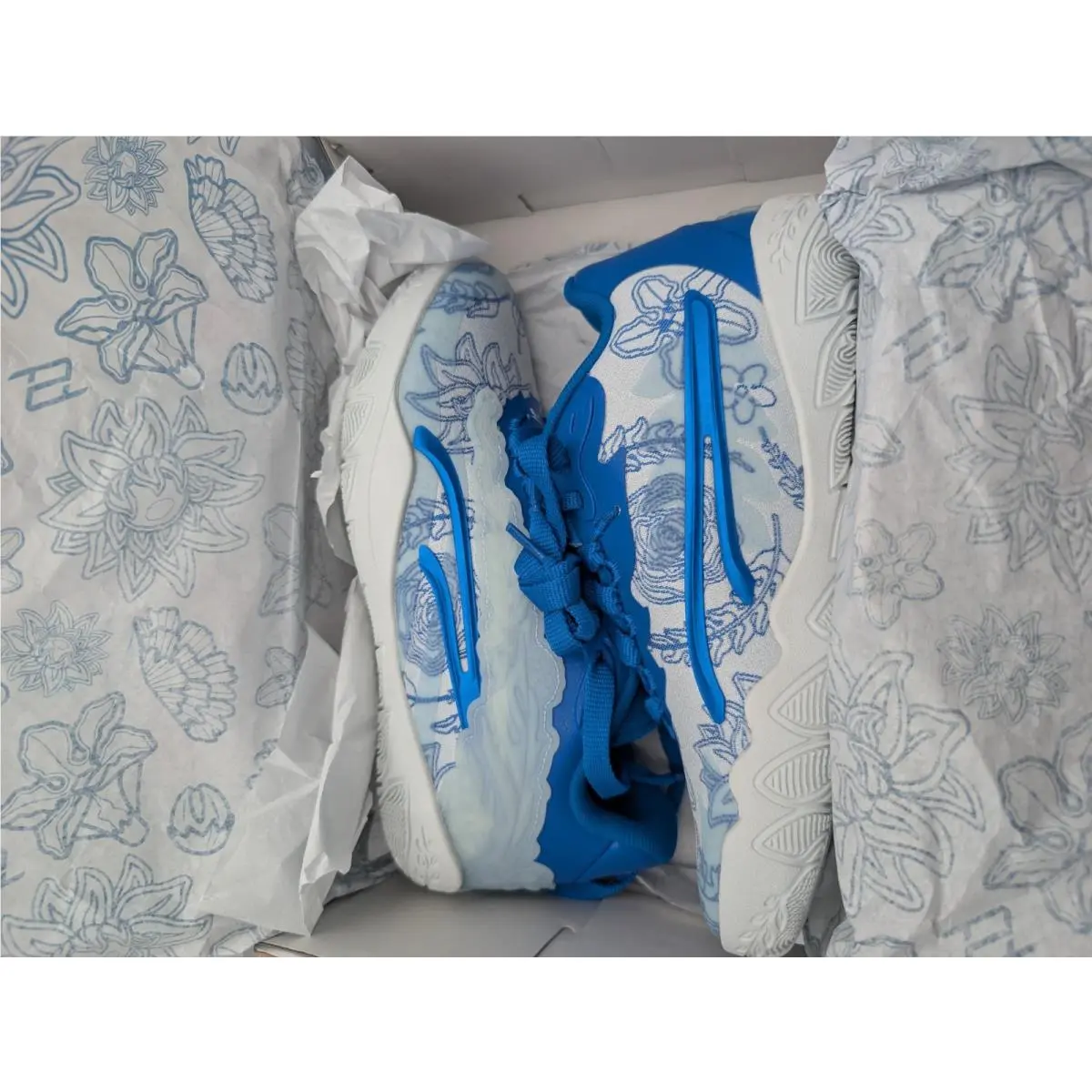 Puma shoes - PUMA Stewie 3 City Of Love Basketball - 379937-01 - Blue (UPC: 196859531854) 7
