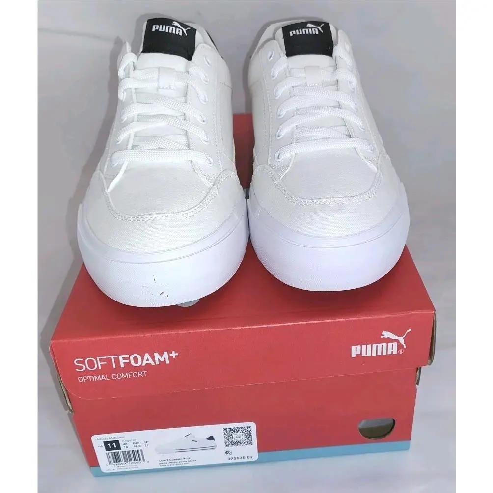 Puma shoes - Basics - Basics - 395020-02 - White - White/Black 3